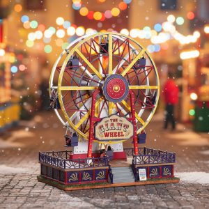 Ruota Panoramica The Giant Wheel H 33 cm Giostra in Movimento Lemax - 94482