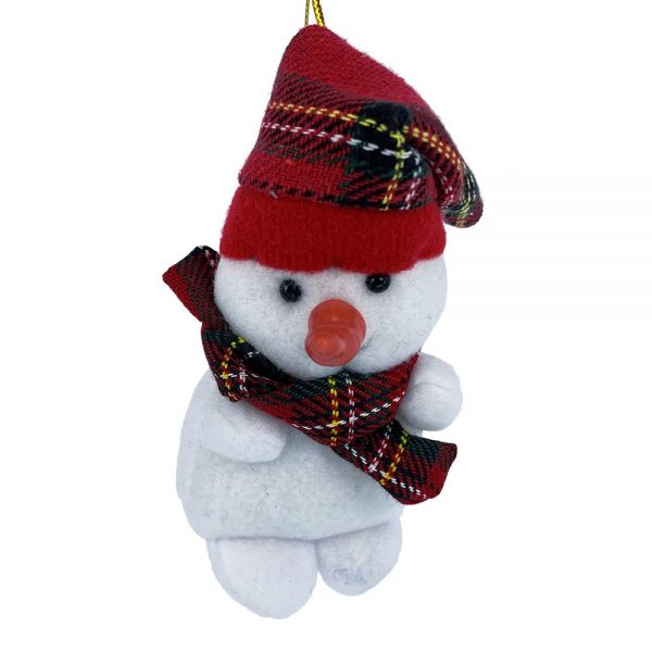 Pupazzo Peluche con dettaglio Scozzese - H 10 cm - immagine 3
