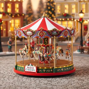 Giostra The Grand Carousel H 25 cm Carosello in Movimento Lemax - 84349