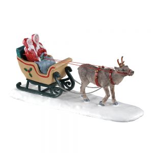 Slitta North Pole Sleigh Ride H 7 cm Lemax - 03514