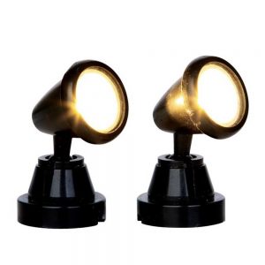 Luci Round Spot Light H 3 cm, set di 2 pezzi Accessorio Illuminato Lemax - 44756