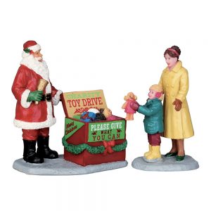 Colletta di Regali A Season Of Giving H 7 cm, set di 2 pezzi Personaggio Lemax - 52347