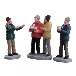 Sidro in Compagnia Cider Service H 7 cm, set di 3 pezzi Personaggio Lemax - 72509