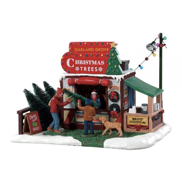 Negozio di Alberi e Ghirlande Garland Grove Tree Lot 20 x H 14 cm Lemax - 83354