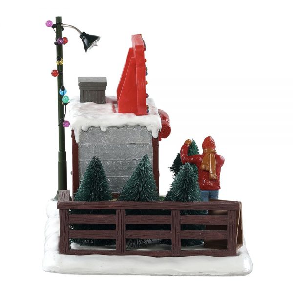 Negozio di Alberi e Ghirlande Garland Grove Tree Lot 20 x H 14 cm Lemax - 83354 - immagine 4