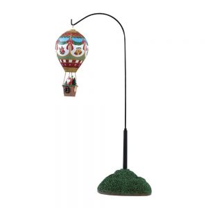 Mongolfiera Holiday Cheer Hot Air Balloon H 38 cm Scena in Movimento Lemax - 84389