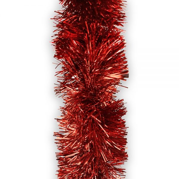 Boa Festone 2 m in Lurex ø 10 cm - Rosso