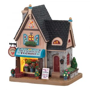 Fiorista The Enchanted Florist H 17 cm Edificio Illuminato Lemax - 05657