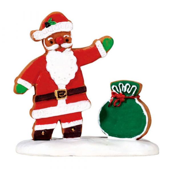 Babbo Natale Pan di Zenzero Gingerbread Santa H 5 cm Personaggio Lemax - 72482