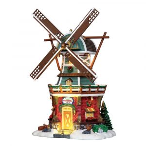 Mulino a Vento Stony Brook Windmill H 29 cm Edificio in Movimento Lemax - 25384