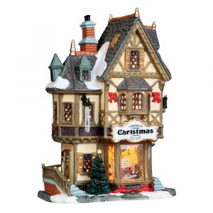 Negozio Tannenbaum Christmas Shoppe H 21 cm Edificio Illuminato Lemax - 35845