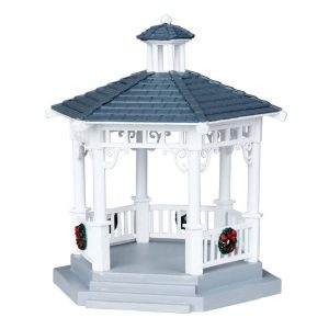 Gazebo Plastic Gazebo with Decorations H 17 cm Accessorio Lemax - 04160