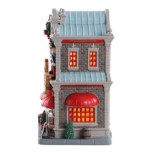 Negozio Nora's Christmas Boutique H 21 cm Edificio Illuminato Lemax - 85344 - immagine 2