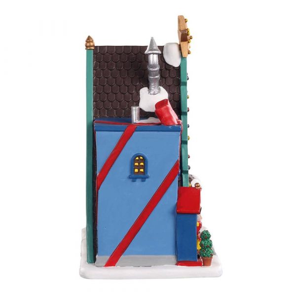 Negozio Natalizio Nancy's Christmas Boutique H 19 cm Edificio Illuminato Lemax - 05696 - immagine 2