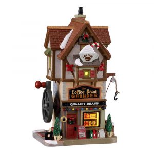 Torrefazione The Coffee Bean Grinder H 21 cm Edificio Illuminato  Lemax - 15780