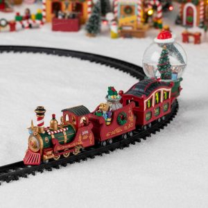 Trenino North Pole Railway Giostra in Movimento Lemax - 74223