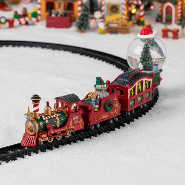 Trenino North Pole Railway Giostra in Movimento Lemax - 74223