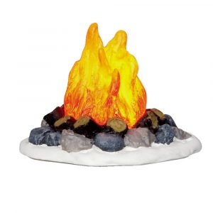 Falò Camp Fire H 4 cm Accessorio Illuminato Lemax - 04273