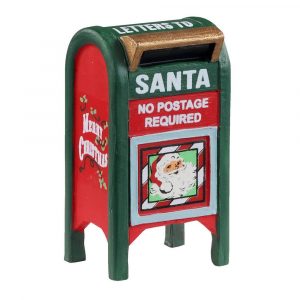 Cassetta della Posta Christmas Mailbox H 5 cm Accessorio Lemax - 14842