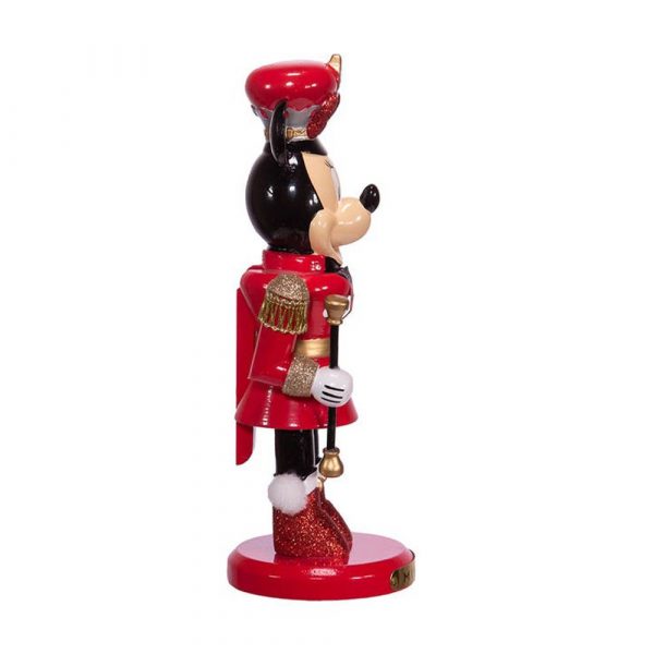 Minnie Mouse Soldatino Schiaccianoci in Legno Disney© Pregiato da Collezione Kurt Adler - H 25 cm - immagine 6