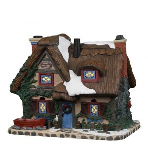 Casetta Inglese sul Mare English Seaside Cottage H 16 cm Edificio Illuminato Lemax - 15788