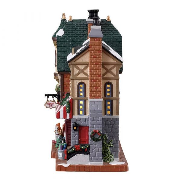 Negozio di Giocattoli Santa's List Toy Shop H 21 cm Edificio Illuminato Lemax - 15798 - immagine 3