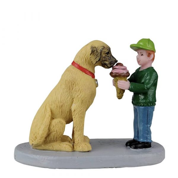 Bimbo con Cagnolino Best Friends Share H 4 cm Personaggio Lemax - 22122