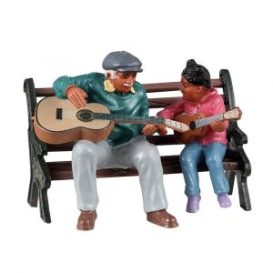Lezione di Musica The Music Lesson H 5 cm Personaggio Lemax - 22135