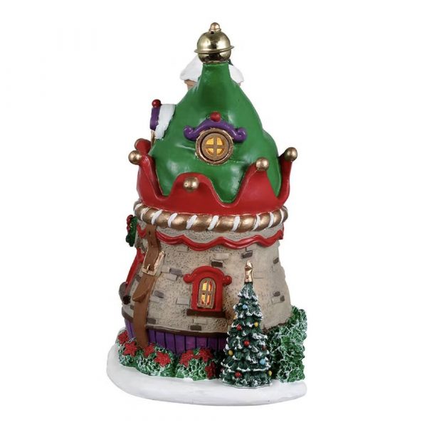 Casetta degli Elfi NO. 2 Elf Lane H 14 cm Edificio Illuminato Lemax - 24016 - immagine 3