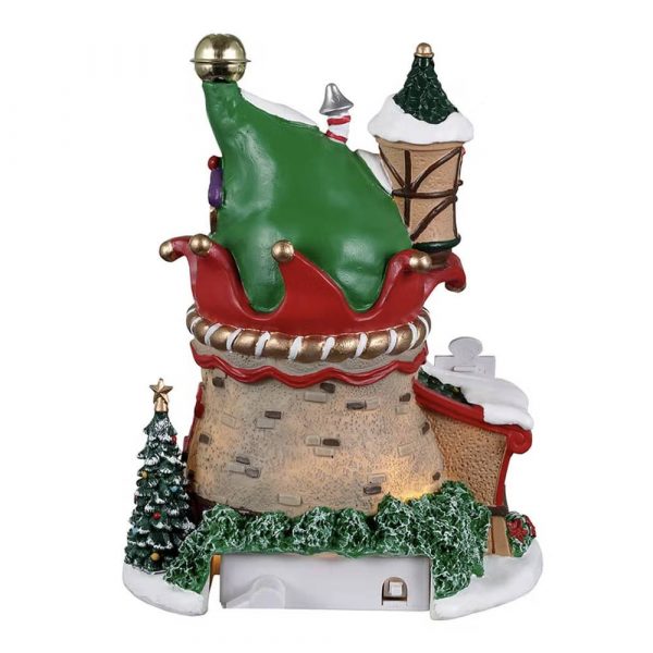 Casetta degli Elfi NO. 2 Elf Lane H 14 cm Edificio Illuminato Lemax - 24016 - immagine 2