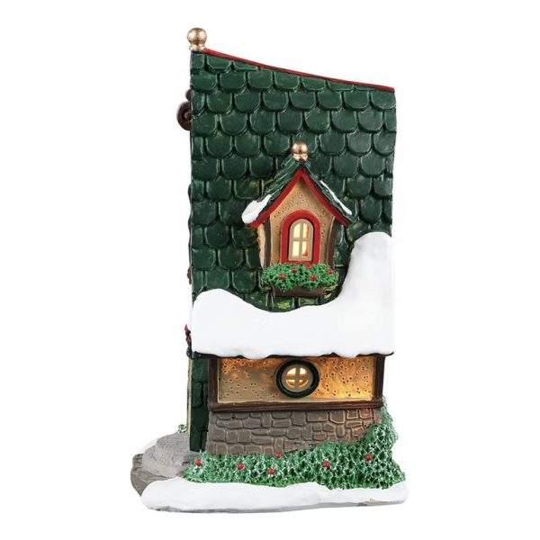 Casetta degli Elfi NO. 4 Elf Lane H 15 cm Edificio Illuminato Lemax - 24018 - immagine 3