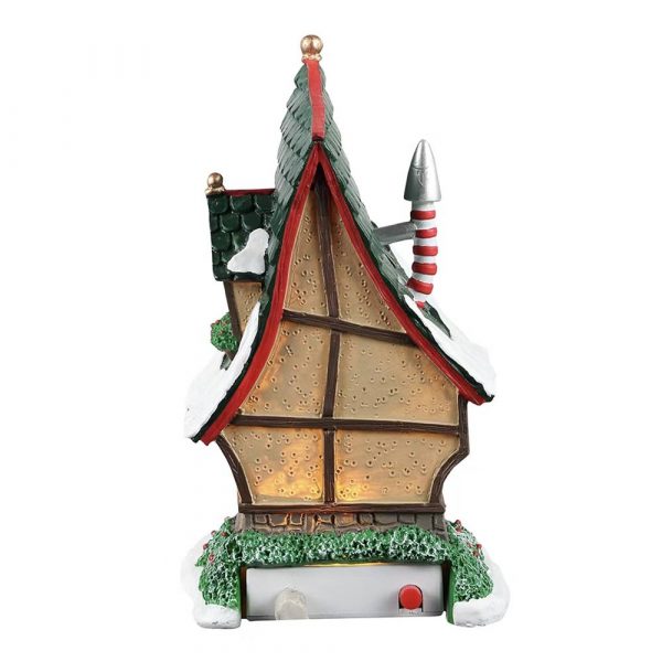 Casetta degli Elfi NO. 4 Elf Lane H 15 cm Edificio Illuminato Lemax - 24018 - immagine 2