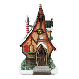Casetta degli Elfi NO. 4 Elf Lane H 15 cm Edificio Illuminato Lemax - 24018
