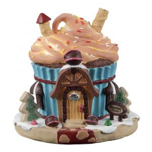 Casetta Dolciosa Chocolate Chalet H 11 m Edificio Illuminato Lemax - 24961