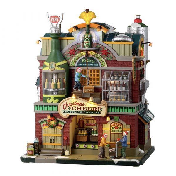 DIFETTOSO Azienda di Imbottigliamento Christmas Cheer Bottling Company H 27 cm Lemax - 25858