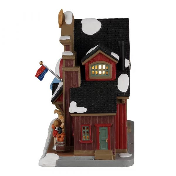 Negozio di Articoli da Regalo Wild Wooly's Gift Shop H 18 cm Edificio Illuminato Lemax - 25902 - immagine 2