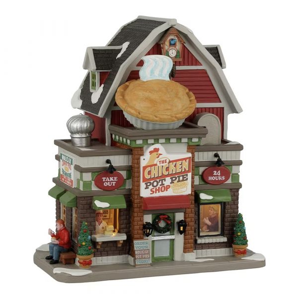 Negozio di Pasticcio di Pollo The Chicken Pot Pie Shop H 19 cm Edificio IlluminatoLemax - 25932