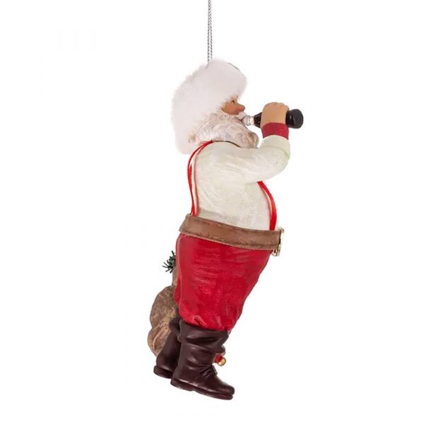 Babbo Natale e Sacco con Bottigliette Coca-Cola® in Plastica Kurt Adler - H 14 cm - immagine 3