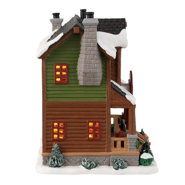 Negozio di Sidro White Mountain Cider Mill H 18 cm Edificio Illuminato Lemax - 35071 - immagine 2