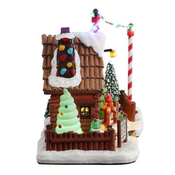 Negozio di Alberi Lou's Tree Farm H 14 cm Edificio Illuminato Lemax - 25951 - immagine 3