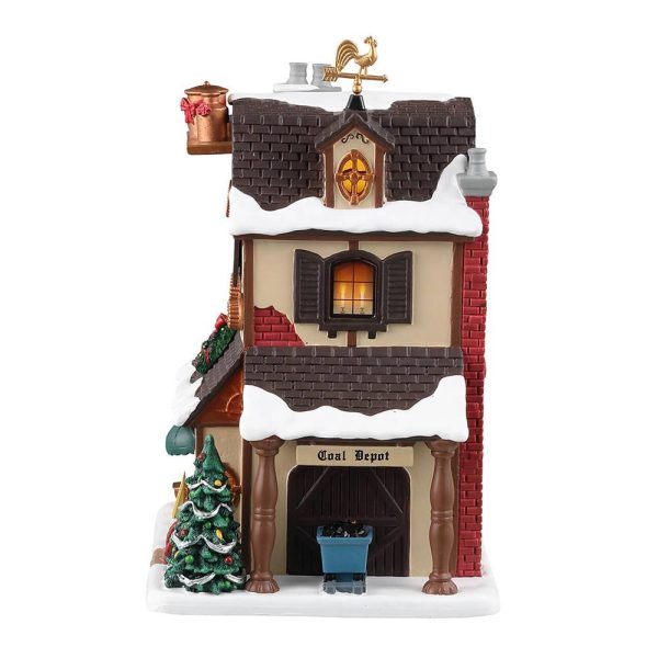 Negozio di Pentole Wagner & Sons Copper Works H 24 cm Edificio Illuminato Lemax - 35067 - immagine 3