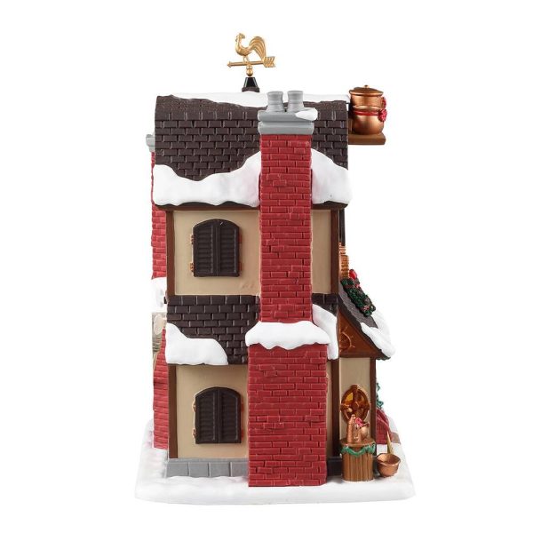 Negozio di Pentole Wagner & Sons Copper Works H 24 cm Edificio Illuminato Lemax - 35067 - immagine 2