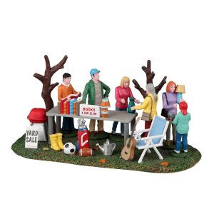 Svendita in Cortile Neighborhood Yard Sale H 9 cm Personaggio Lemax - 33618