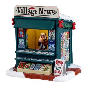 DIFETTOSO Edicola Good News Day H 11 cm Lemax - 34088