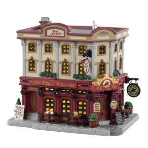 Birreria The Bell & Feather H 17 cm Edificio Illuminato Lemax - 35048