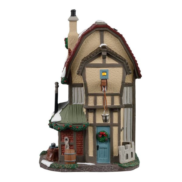 Bottega del Maniscalco Fitzroy's Farrier H 18 cm Edificio Illuminato Lemax - 35068 - immagine 2