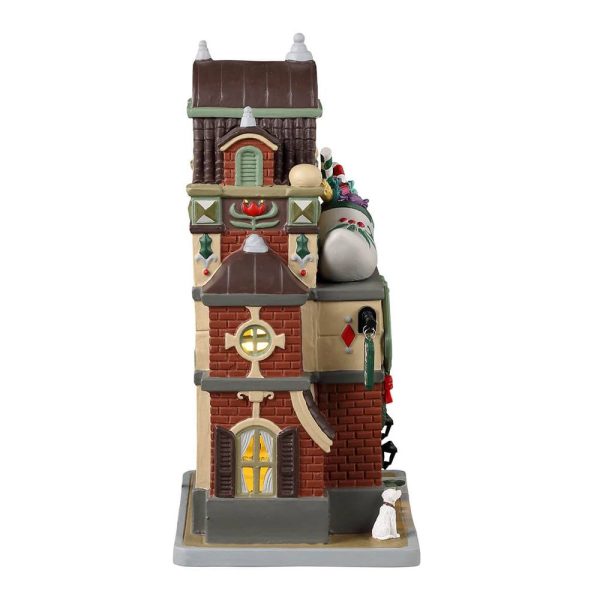 Negozio di Scarpe in Legno St. Nick's Wooden Shoe Shop H 20 cm Edificio Illuminato Lemax - 35069 - immagine 3