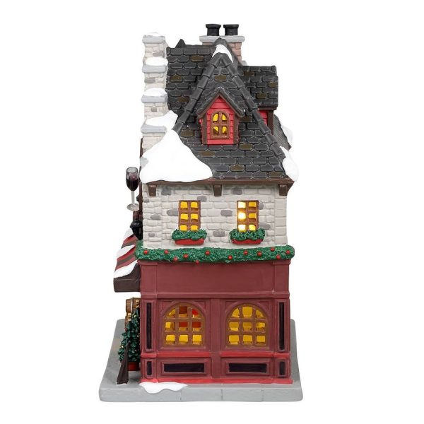 Enoteca Carmella's Wine And Chocolate Tasting Room H 18 cm Edificio Illuminato Lemax - 35062 - immagine 2