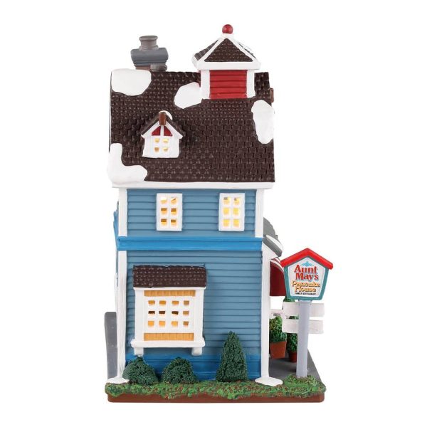 Negozio di Pancakes Aunt May's Pancake House H 19 cm Edificio Illuminato Lemax - 35032 - immagine 3