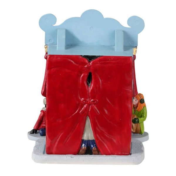 Teatro dei Burattini Puppet Theatre H 12 cm, set di 3 pezzi Lemax - 33619 - immagine 4